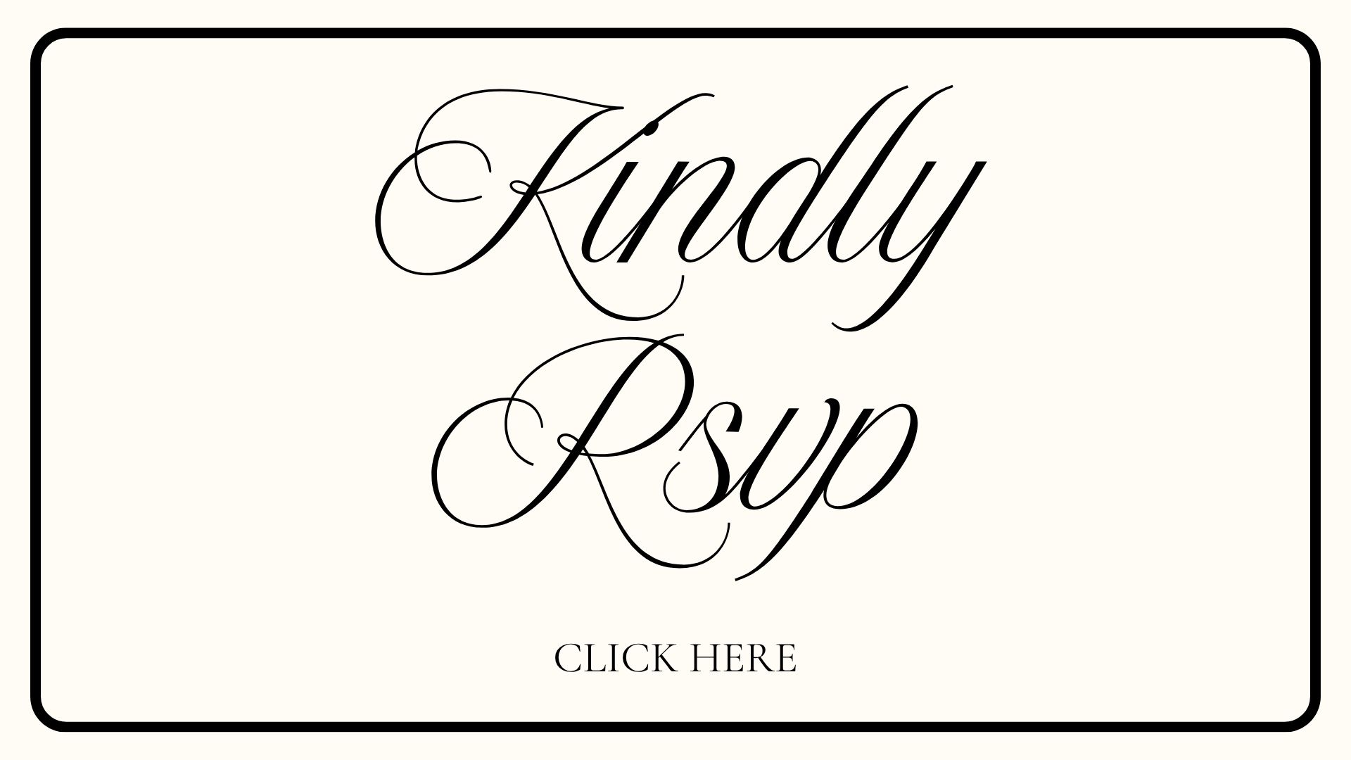 RSVP Card